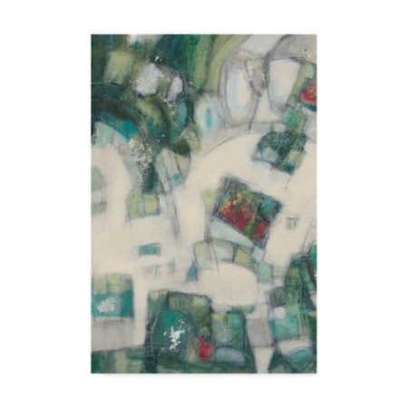 Beverly Crawford 'Jigsaw I' Canvas Art,12x19